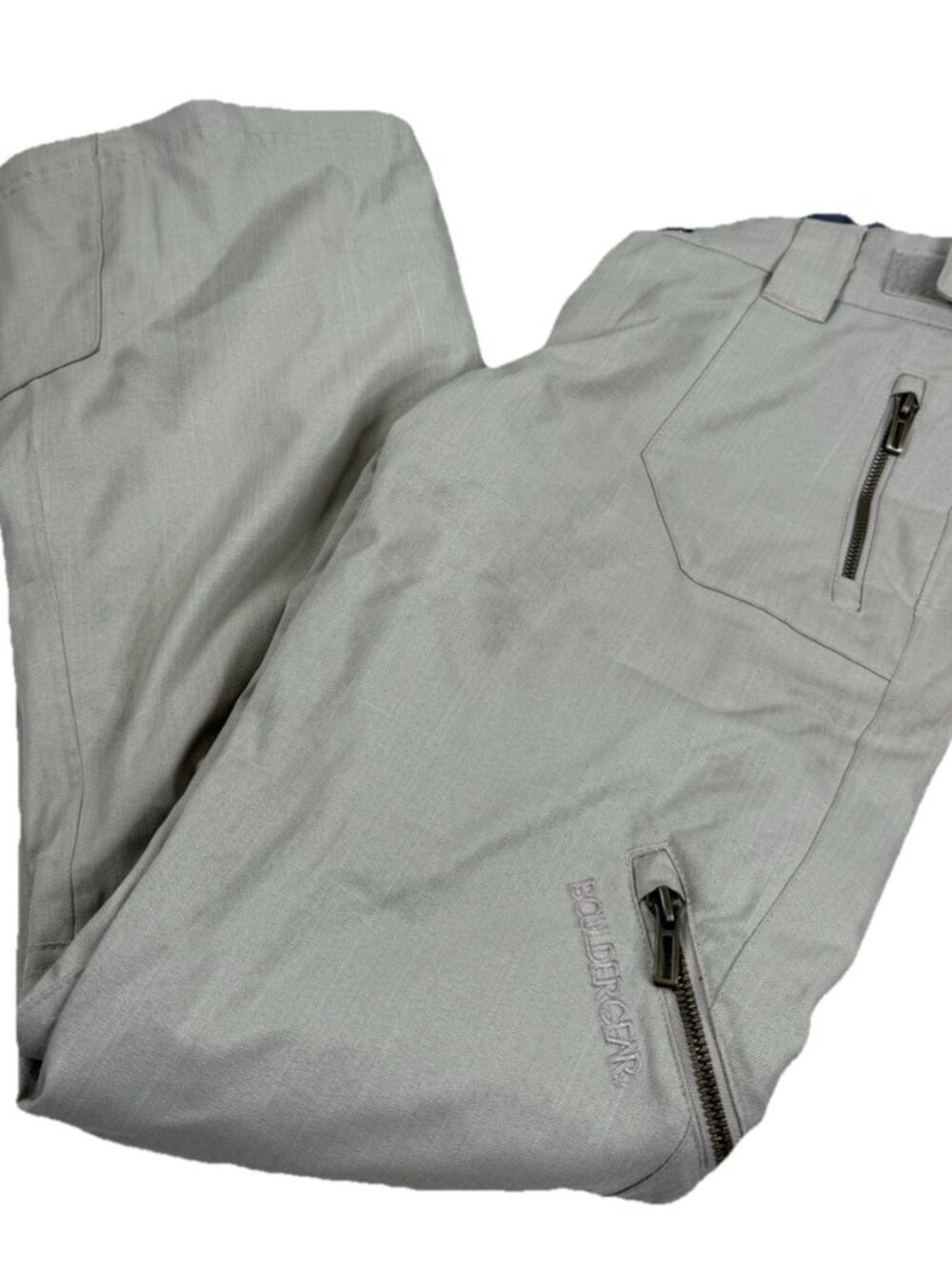 Boulder Gear Sz 4 (Actual 25 Adjusts x 29) Women's Ski Pants Tan Lined GUC